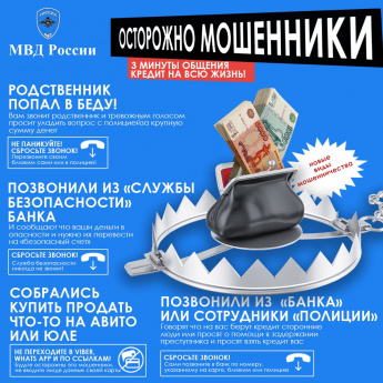 ОСТОРОЖНО МОШЕННИКИ!
