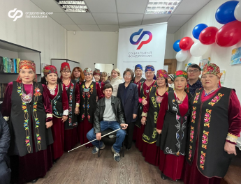 В Аскизском районе открылся Центр общения старшего поколения 